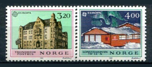 Norge Afa 1044 - 45 Postfrisk