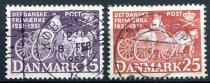 Danmark Afa 331 - 32 Stemplet