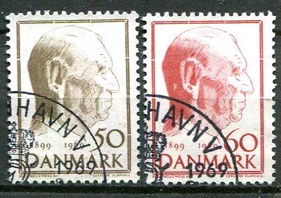 Danmark Afa 480 - 81 Stemplet
