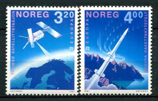 Norge Afa 1062 - 63 Postfrisk