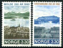 Norge Afa 1096 - 97 Postfrisk