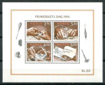 Norge Afa 1068 - 71 Postfrisk Miniark