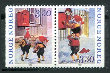 Norge Afa 1105 - 06 Postfrisk Parstykke
