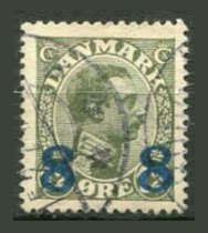 Danmark Afa 119 Stemplet