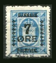 Danmark Afa 162 Stemplet