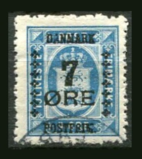 Danmark Afa 162 Stemplet