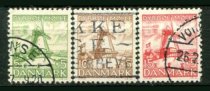 Danmark Afa 236 - 38 Stemplet