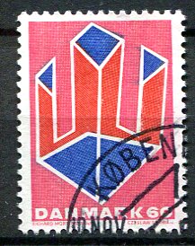 Danmark Afa 489 Stemplet