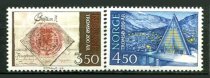 Norge Afa 1152 - 53 Postfrisk
