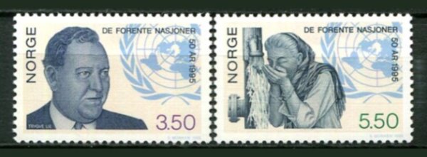 Norge Afa 1193 - 94 Postfrisk