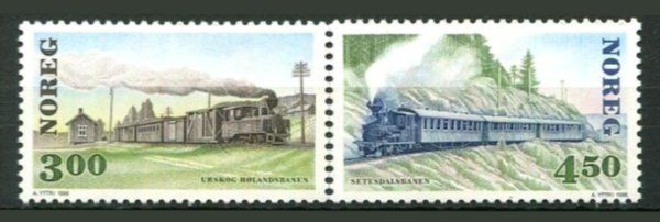 Norge Afa 1211 - 12 Postfrisk
