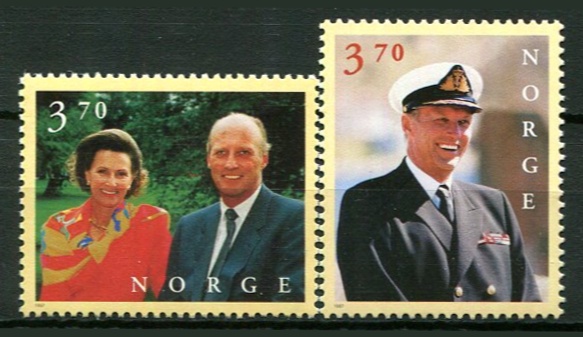 Norge Afa 1242 - 43 Postfrisk