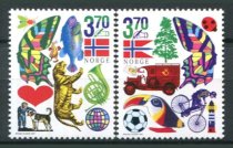 Norge Afa 1261 - 62 Postfrisk