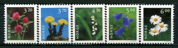 Norge Afa 1233 - 37 Postfrisk