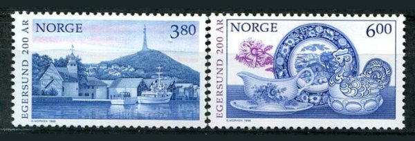 Norge Afa 1276 - 77 Postfrisk