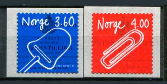 Norge Afa 1297 - 98 Postfrisk