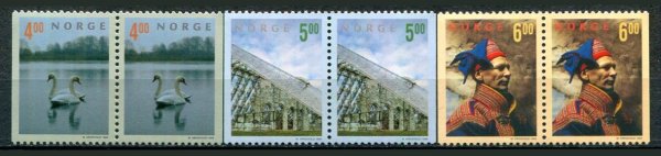 Norge Afa 1306 - 08 Postfrisk Parstykke