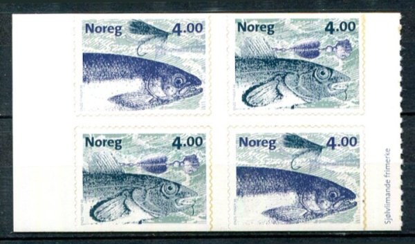 Norge Afa 1299 - 00 Postfrisk Sammentryk