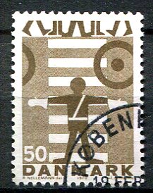 Danmark Afa 494 Stemplet