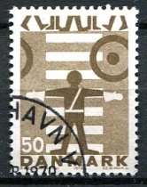Danmark Afa 494 Stemplet