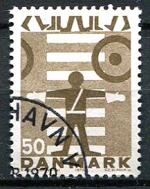 Danmark Afa 494 Stemplet