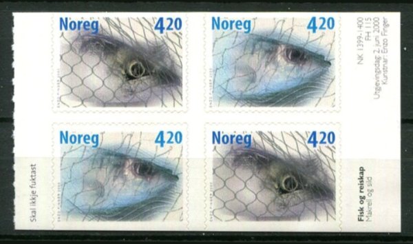 Norge Afa 1348 - 49 Postfrisk Sammentryk