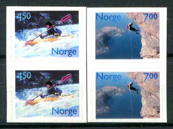 Norge Afa 1374 - 75 Postfrisk Parstykke