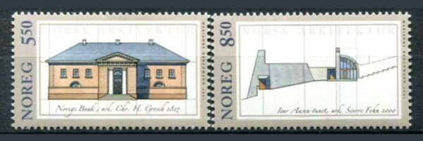 Norge Afa 1378 - 79 Postfrisk