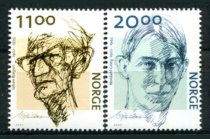 Norge Afa 1424 - 25 Postfrisk