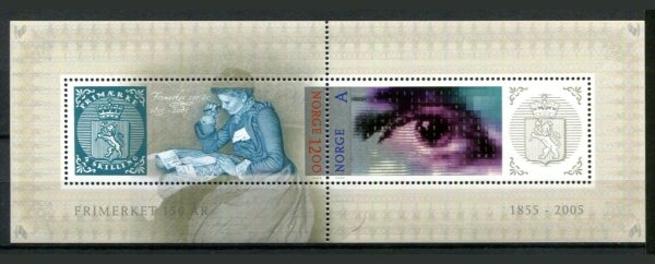 Norge Afa 1544 - 45 Postfrisk Miniark
