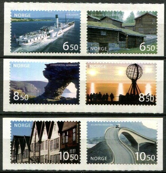 Norge Afa 1572 - 77 Postfrisk