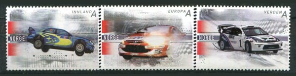 Norge Afa 1591 - 93 Postfrisk