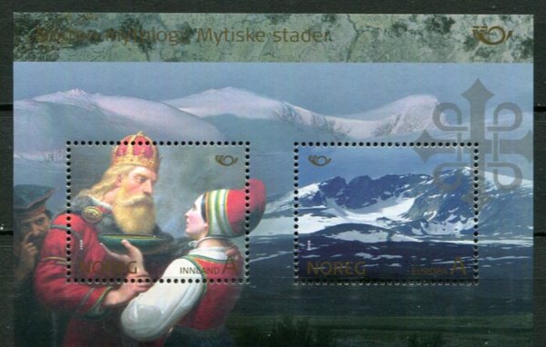 Norge Afa 1639 Postfrisk Miniark