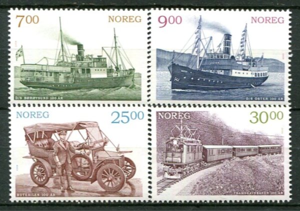 Norge Afa 1649 - 52 Postfrisk