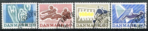 Danmark Afa 516 - 19 Stemplet