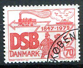 Danmark Afa 525 Stemplet