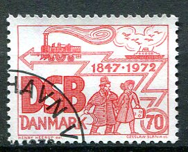 Danmark Afa 525 Stemplet