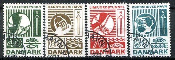 Danmark Afa 534 - 17 Stemplet