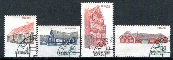 Danmark Afa 538 - 41 Stemplet