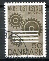 Danmark Afa 543 Stemplet
