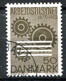 Danmark Afa 543 Stemplet