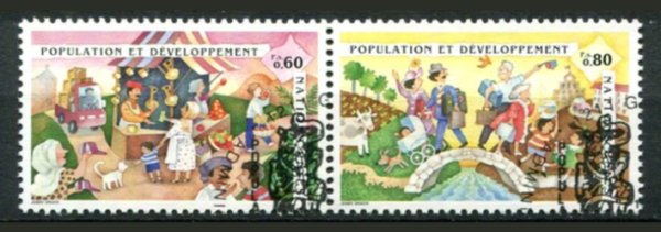 Geneve Afa 261 - 62 Stemplet