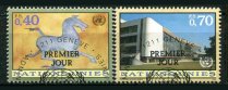 Geneve Afa 291 - 92 Stemplet