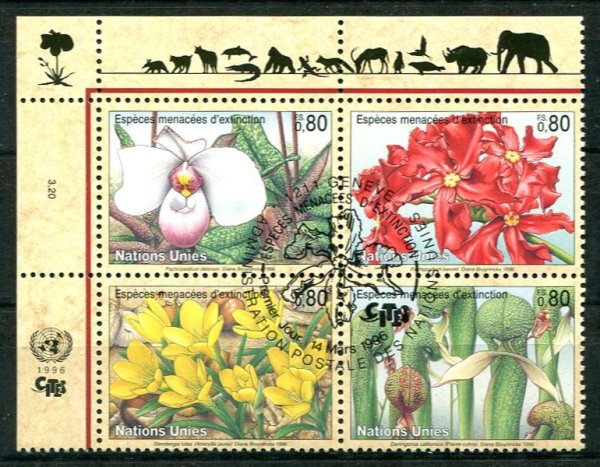 Geneve Afa 293 - 96 Stemplet Sammentryk