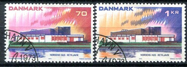 Danmark Afa 547 - 48 Stemplet