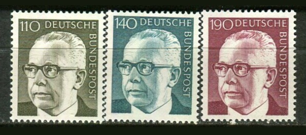 Tyskland Afa 1708 - 10 Postfrisk