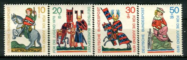 Tyskland Afa 1577 - 80 Postfrisk