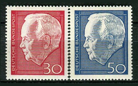 Tyskland Afa 1506 - 07 Postfrisk