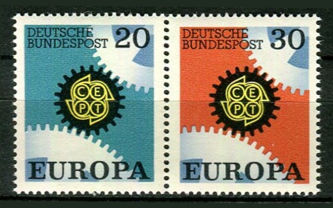 Tyskland Afa 1497 - 98 Postfrisk