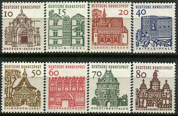 Tyskland Afa 1415 - 22 Postfrisk